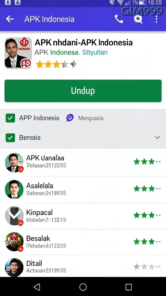 Pratinjau antarmuka gim999 — aplikasi APK resmi Android v2.5.6