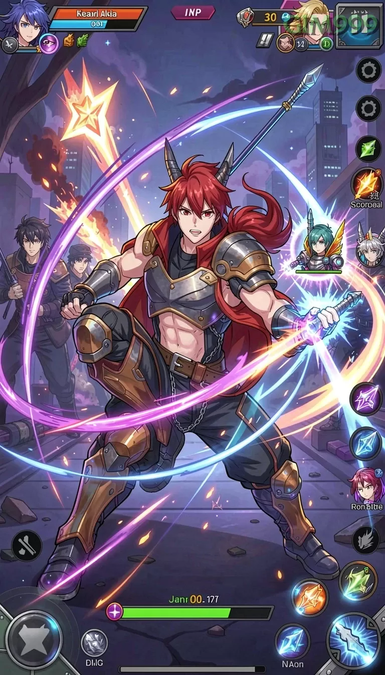 Galeri pratinjau visual gim999 build APK resmi terbaru